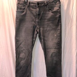 Grey dip Denim Skinny Jeans